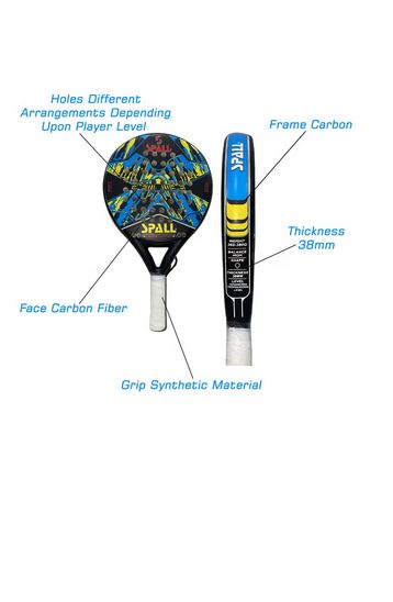 Paddle Tennis Racket Carbon Fiber. Take Your Game To The Next Level With The Paddle Tennis Racket Fiber Tennis(6070)