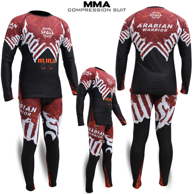 Compression Suit Top And Bottom Full Set RashGuard (SI-2163)