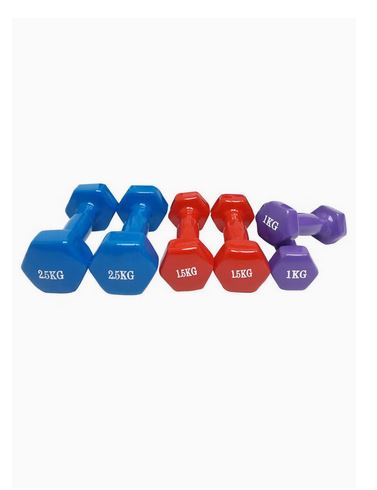 Spall Vinyl Dumbbells hand weight with carry case 10 kg