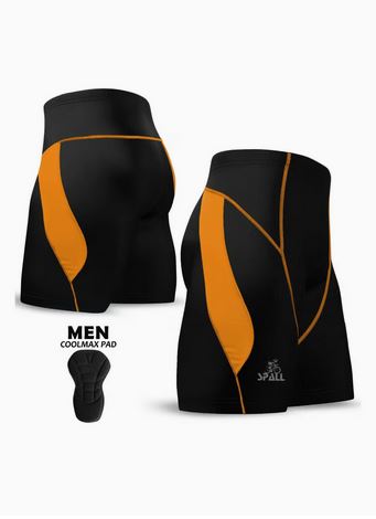 Spall Men's Cycling Shorts Summer Quick Dry Padded Bike Shorts