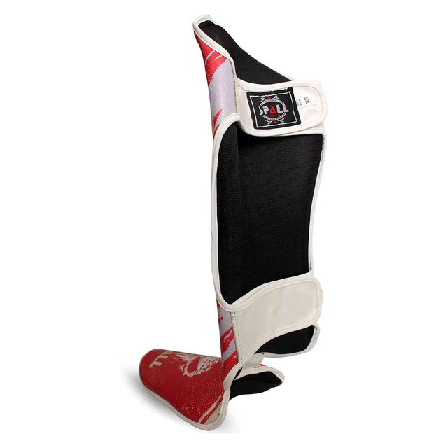 Shin Instep Pads Black Red Blue for Protective Leg (SI-1357)