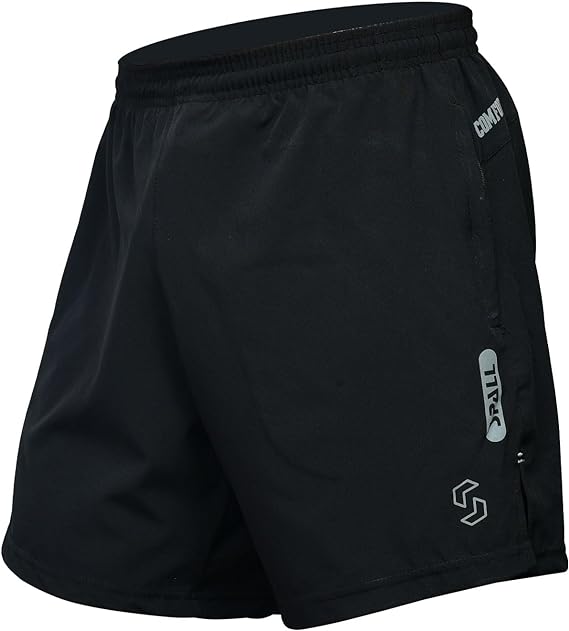 Running Shorts With Two Zipper Pockets Lightweight Quick Dry Shorts Naturally Breathable and cool Not Tight Essential for Sports and Fitness