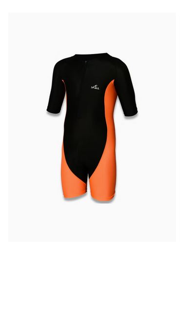 Swimming Short Sleeve Front Zipper Warm Shorty Diving Suite Sun Protection Suitable For Wakeboarding Diving Snorkeling Sailing