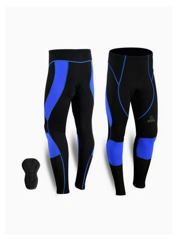 Spall Men's Cycling Tights Cool max Compression Padded Bicycle Bike Legging Trouser Pant