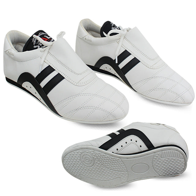 Boxing Shoes White For Professionals And Beginners (SI-1321)