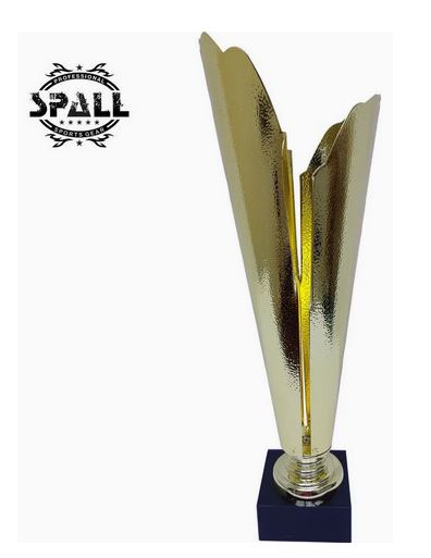 Trophy Award Height 43 cm Width 19 cm Depth 9 cm Gold/Silver Base Black For Award Ceremony Birthday Party Classroom Prize Office Competition for Boys Girls Teens and Adults