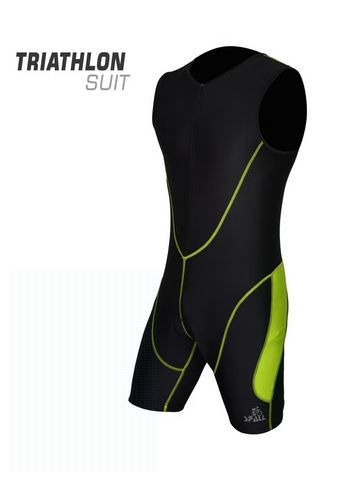 Men Triathlon tri suit compression running swimming cycling skin tight Padded(SI-1004)