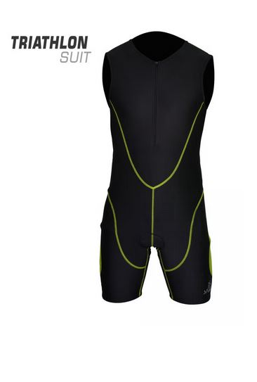 Men Triathlon tri suit compression running swimming cycling skin tight Padded(SI-1004)