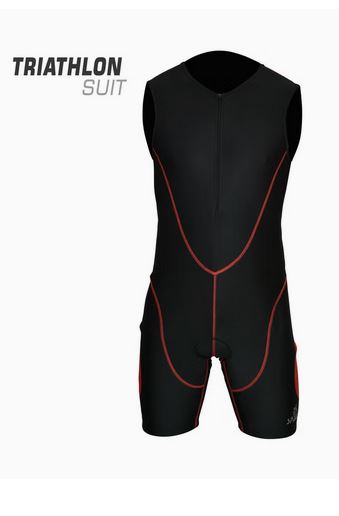 Men Triathlon tri suit compression running swimming cycling skin tight Padded(SI-1004)