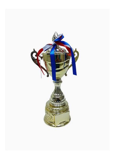 Trophy With Resin Decoration Electroplating Ornaments